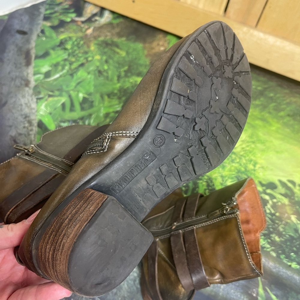 PIKOLINOS Brown Ankle Boots - Picture 9 of 11